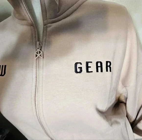 Raw Gear for the people light pink women's small hoodie - Picture 4 of 10